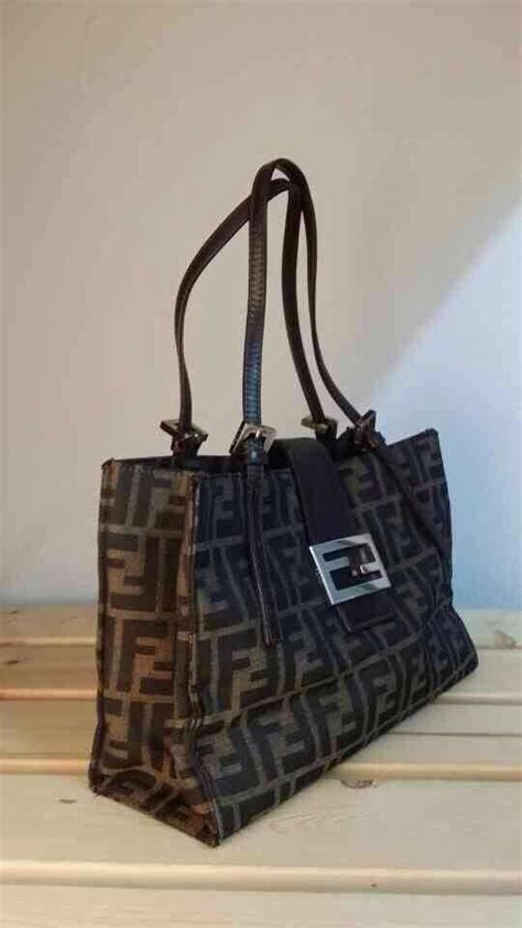 fendi zucca laptop bag|how to authenticate fendi bag.